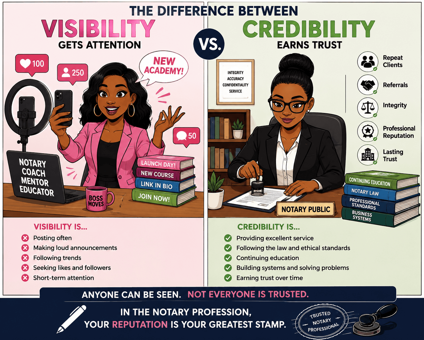 Noise vs. Signal: The Difference Between Being Seen and Being Trusted